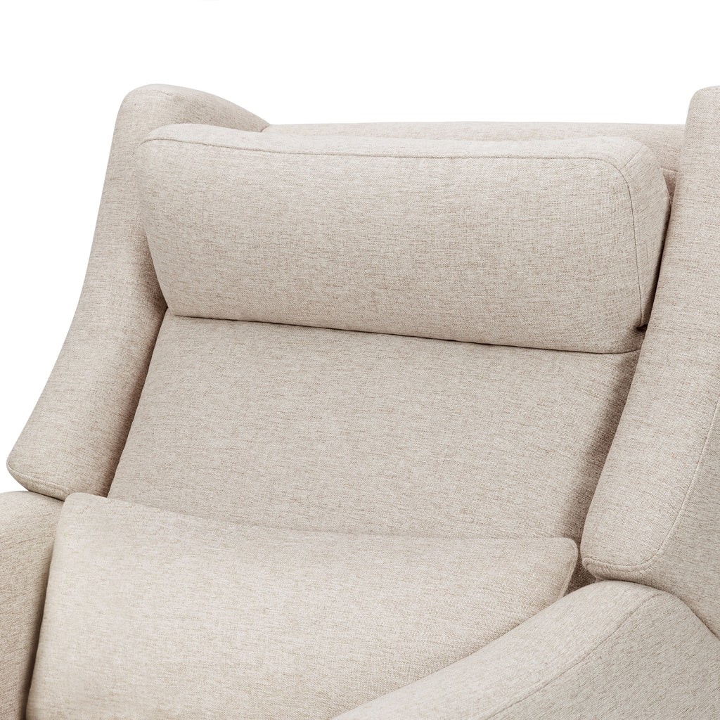 M11286PBEW,Babyletto,Kiwi Plus Power Glider Recliner w/ Power Headrest in Performance Beach Eco-Weave