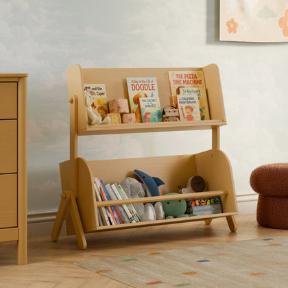M10611HY,Babyletto Kids,Tally Storage and Bookshelf in Honey