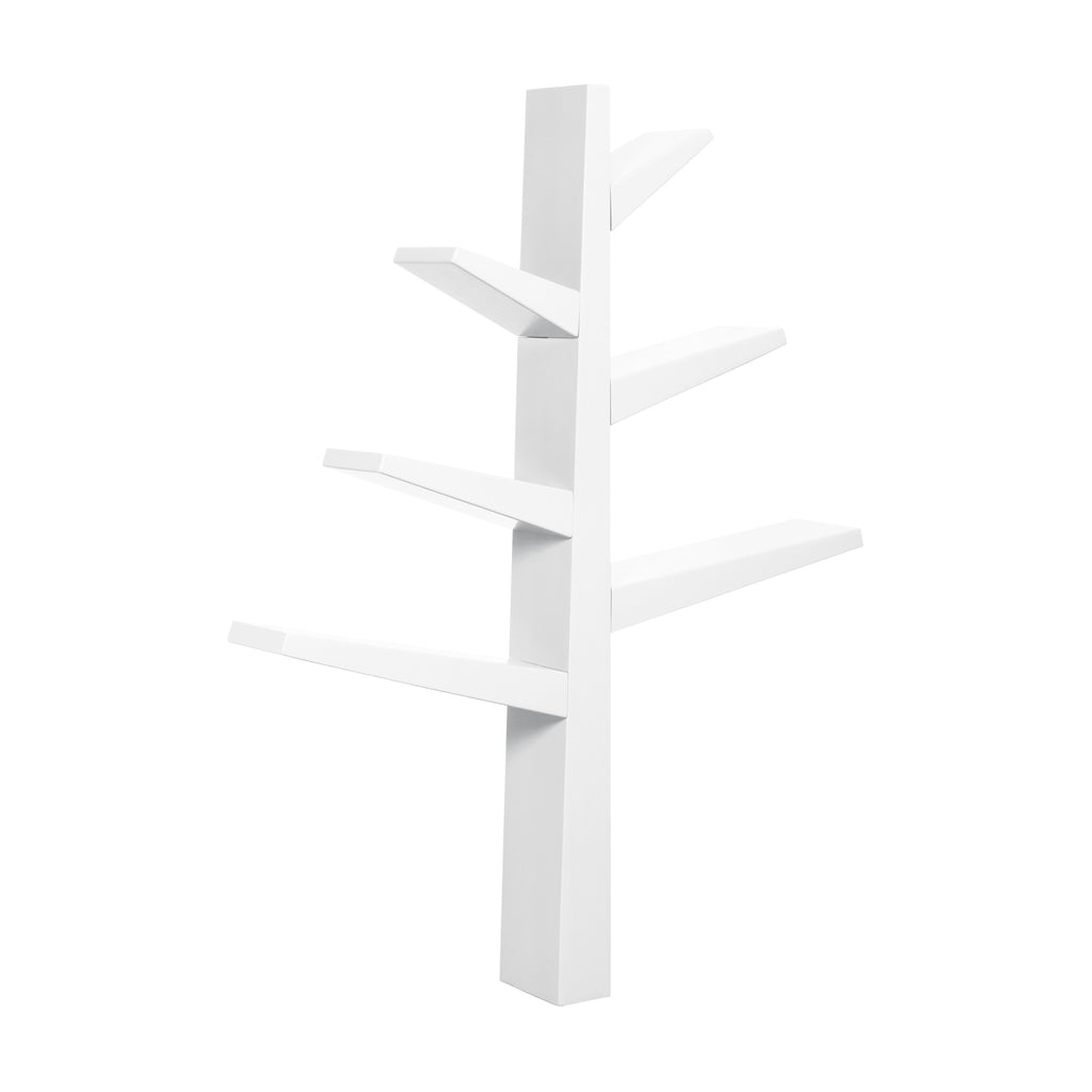 M4626W,Babyletto,Spruce Tree Bookcase in White Finish