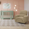 M30087LT,Babyletto,Rainbow Recliner and Swivel Glider in Latte Teddy Loop