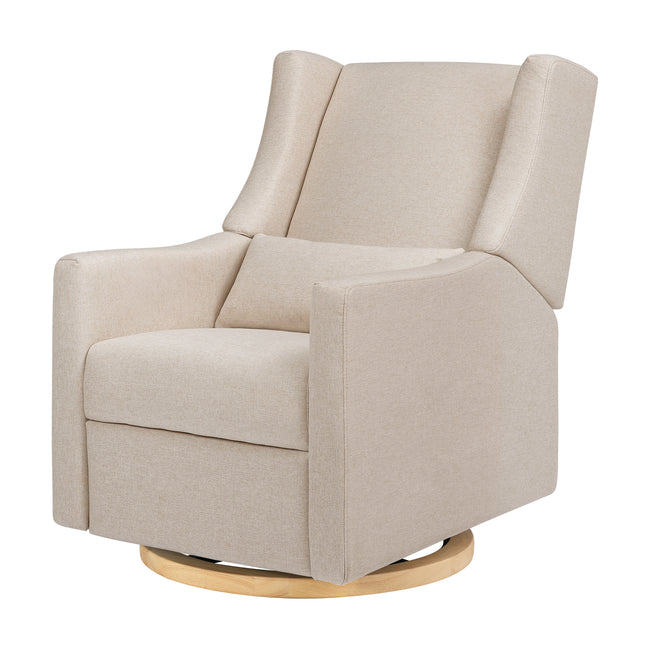 M11277PBEW,Babyletto,Kiwi Recliner and Swivel Glider in Performance Beach Eco-Weave