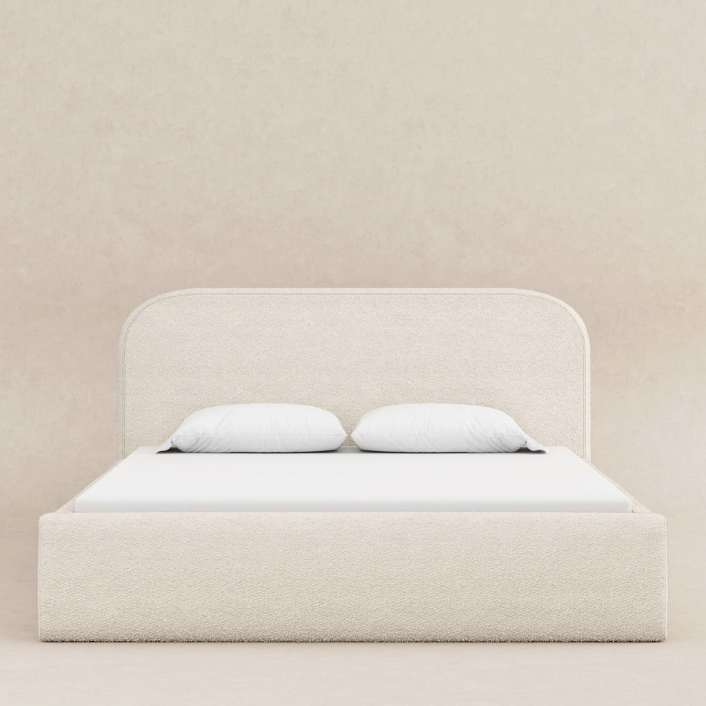 M31296PWB,Babyletto Kids,Nara Full Bed in Performance Ivory Boucle