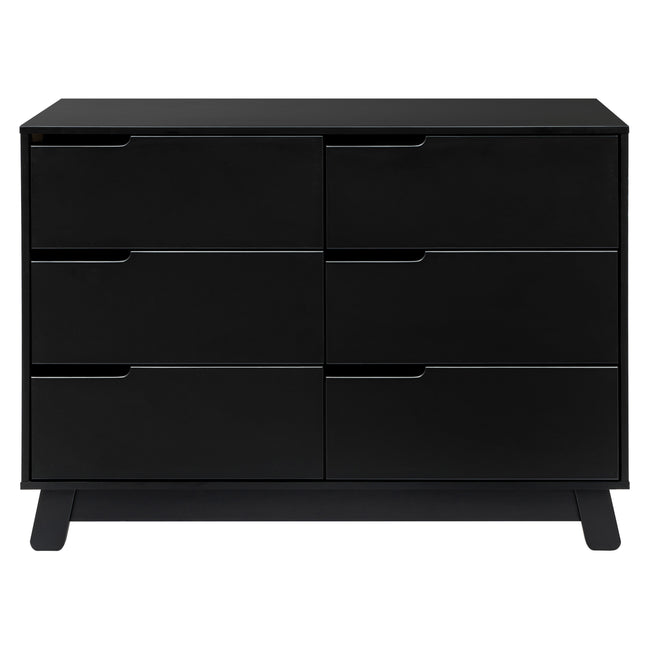 M4216B,Babyletto,Hudson 6-Drawer Double Dresser  Assembled in Black