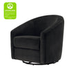 M5887BLKV,Babyletto,Madison Swivel Glider in Black Velvet