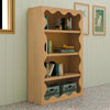 M31111HY,Babyletto Kids,Lido Wave Bookcase in Honey