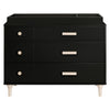 M9016BNX,Babyletto,Lolly 6-Drawer Double Dresser  Assembled in Black/Washed natural