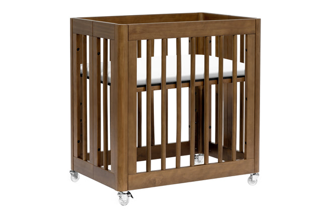 M23401NL,Babyletto,Yuzu 8-in-1 Convertible Crib w/All-Stages Conversion Kits in Natural Walnut