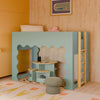 M31720LSHY,Babyletto Kids,Nessa Nesting Play Table in Light Sage and Honey