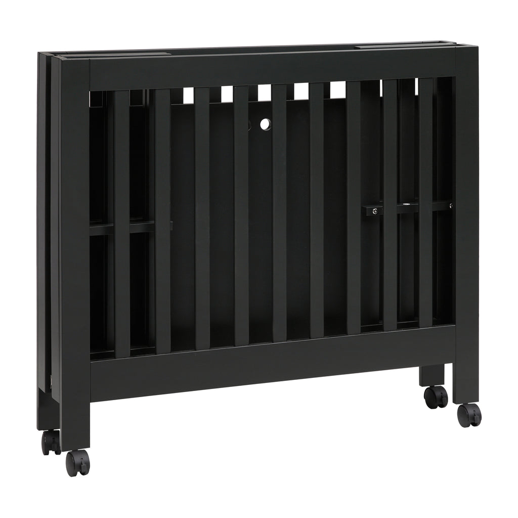 M6698B,Babyletto,Origami Mini Crib in Black Finish