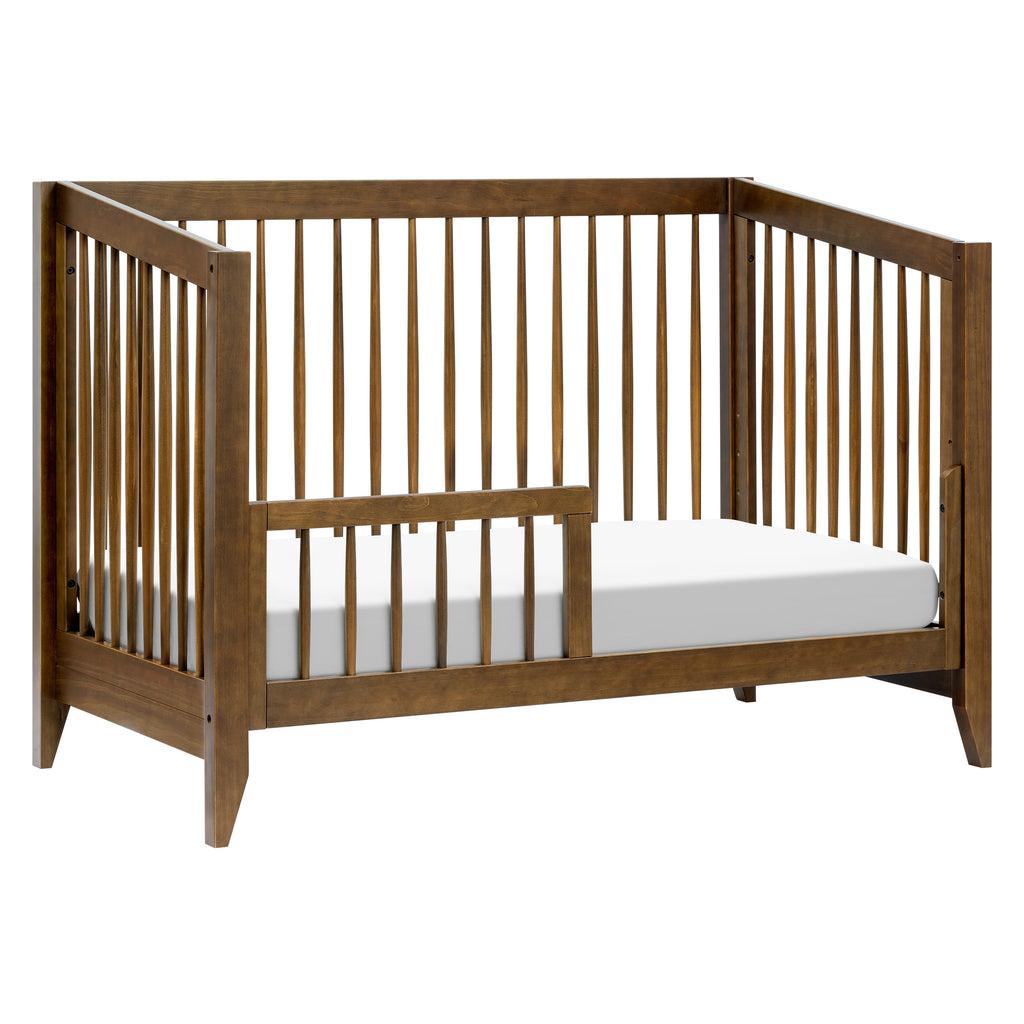 M10301NL,Sprout 4-in-1 Convertible Crib w/Toddler Bed Conversion Kit in Natural Walnut