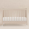 M6601NX,Babyletto,Maki Full-Size Folding Crib w/Toddler Bed Conversion Kit in Washed Natural