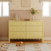 M27916PY,Babyletto,Swell 6-Drawer Assembled Dresser in Pale Yellow