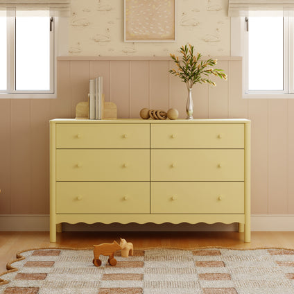 Swell 6-Drawer Wide Assembled Dresser (56")