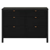 M25616B,Babyletto,Bondi 6-Drawer Assembled Dresser in Black