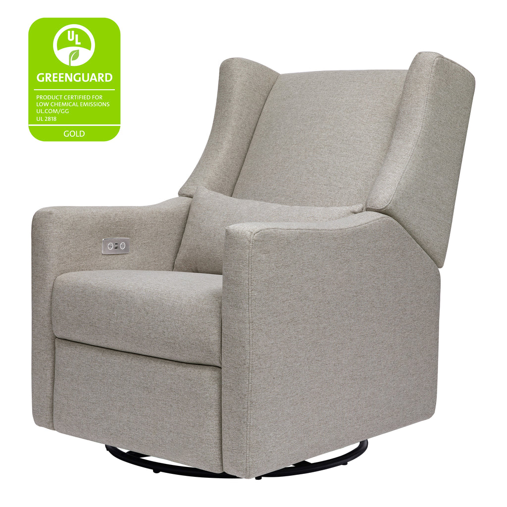 M11288PGEW,Kiwi Glider Recliner w/ Electronic Control and USB in Performance Grey Eco-Weave