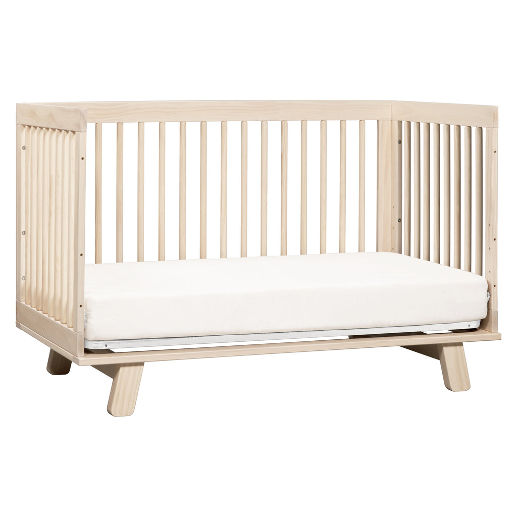 M4201NX,Hudson 3-in-1 Convertible Crib w/Toddler Bed Conversion Kit in Washed Natural