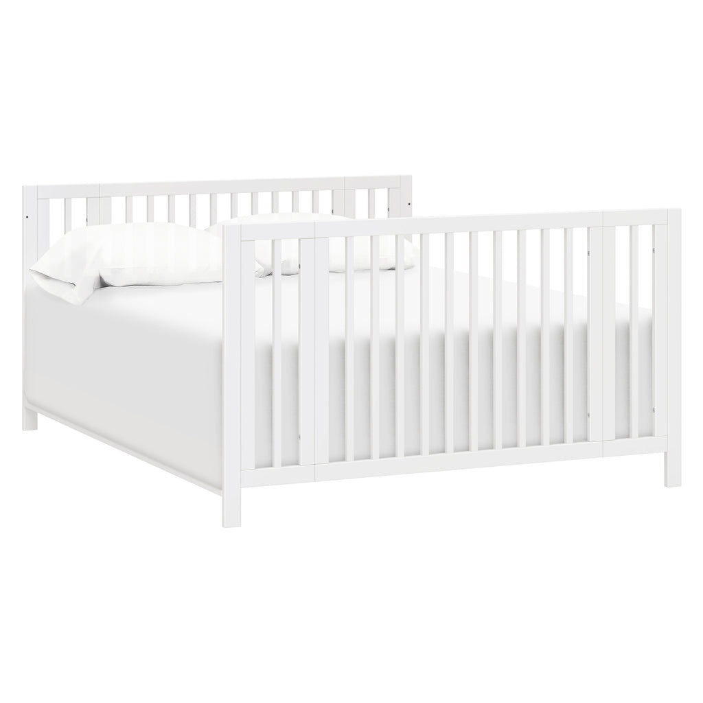 M30880W,Babyletto,Rolli 9-in-1 Convertible All-Stages® Crib w/ Bassinet & Toddler Bed Kits in White