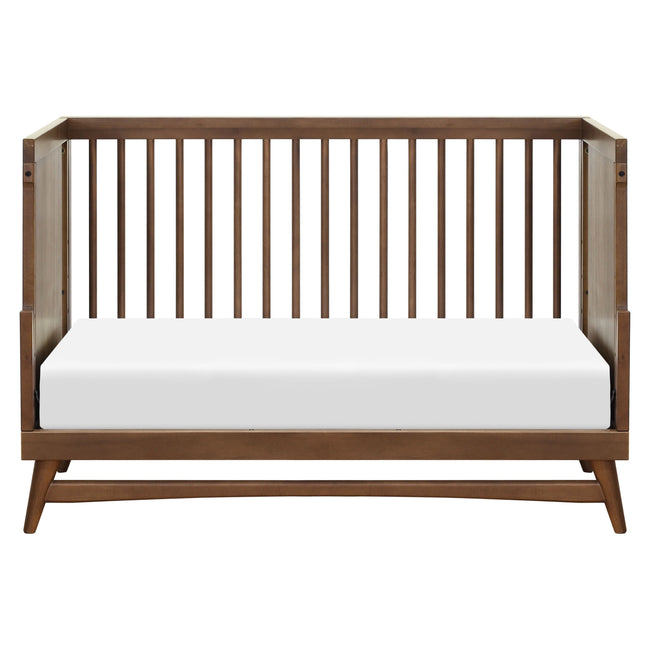 M15401NL,Babyletto,Peggy Mid-Century 3-in-1 Convertible Crib w/Toddler Bed Conversion Kit in Natural Walnut
