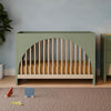 M30201OLSH,Babyletto,Moab 3-in-1 Convertible Crib in Olive/Ash
