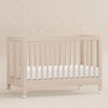 M6601NX,Babyletto,Maki Full-Size Folding Crib w/Toddler Bed Conversion Kit in Washed Natural