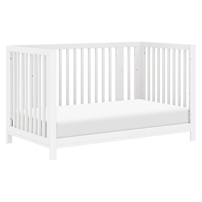 M30880W,Babyletto,Rolli 9-in-1 Convertible All-Stages® Crib w/ Bassinet & Toddler Bed Kits in White