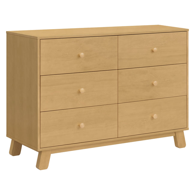M32526HY,Babyletto,Hudson Modern 6-Drawer Assembled Double Dresser in Honey