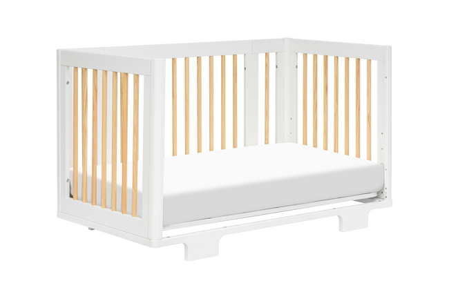 M23401WN,Babyletto,Yuzu 8-in-1 Convertible Crib w/All-Stages Conversion Kits in White/Natural