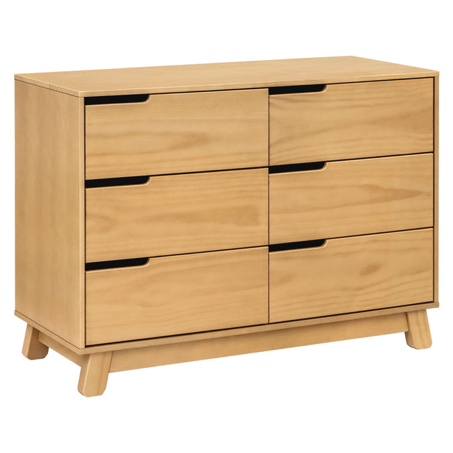 M4216HY,Babyletto,Hudson 6-Drawer Double Dresser  Assembled in Honey