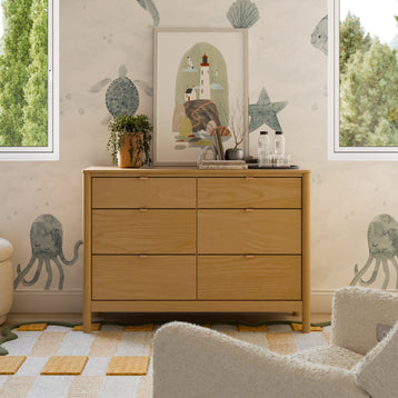 Bondi 6-Drawer Assembled Dresser (48