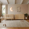 M29880BD,Babyletto,Pogo 8-in-1 Convertible Crib w/All-Stages Conversion Kits in Blonde