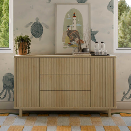 Pogo Tambour Extra Wide Assembled Dresser (58")