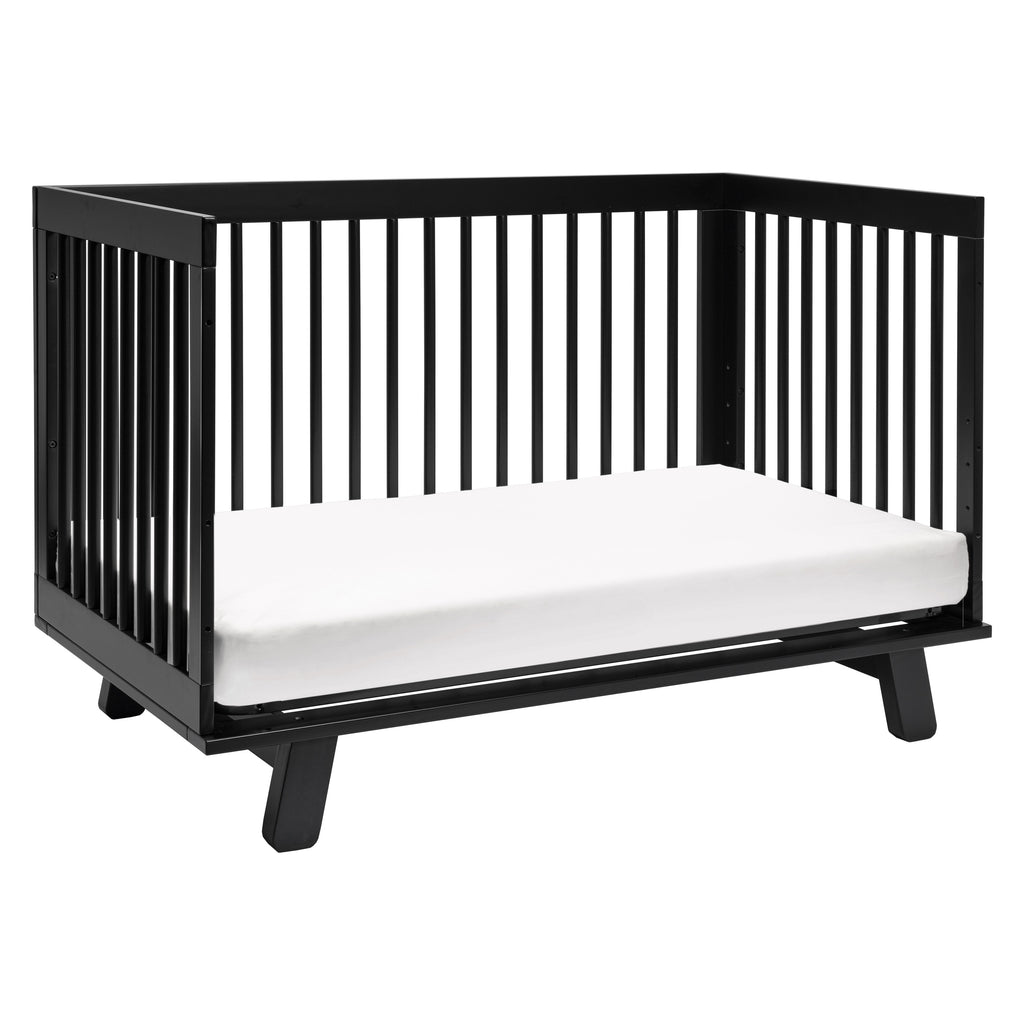 M4201B,Babyletto,Hudson 3-in-1 Convertible Crib w/Toddler Bed Conversion Kit in Black