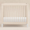 M12998NXW,Babyletto,Gelato 4-in-1 Convertible Mini Crib and Twin bed in Washed Natural Finish w/White Feet