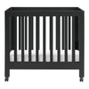 M6698B,Babyletto,Origami Mini Crib in Black Finish