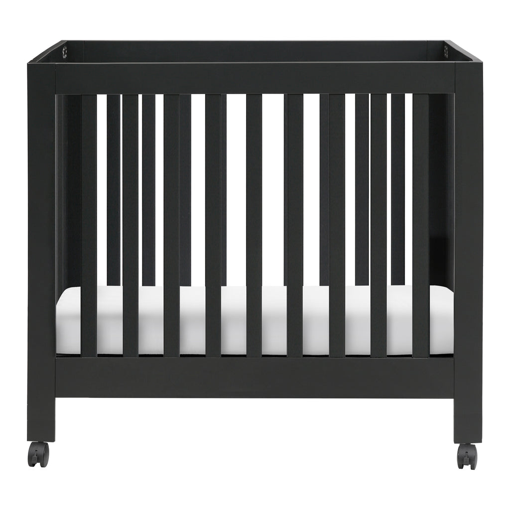 M6698B,Babyletto,Origami Mini Crib in Black Finish