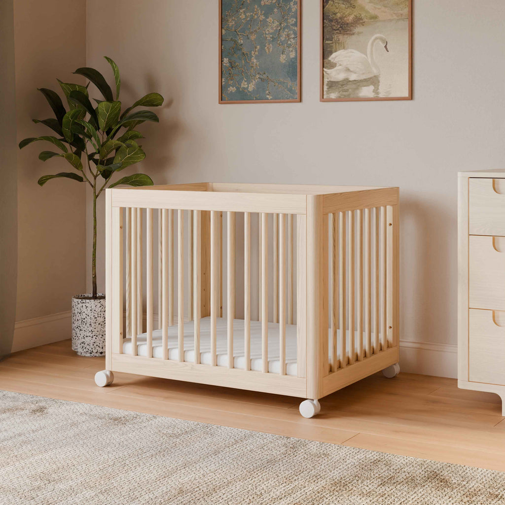 M23401NX,Babyletto,Yuzu 8-in-1 Convertible Crib w/All-Stages Conversion Kits in Washed Natural