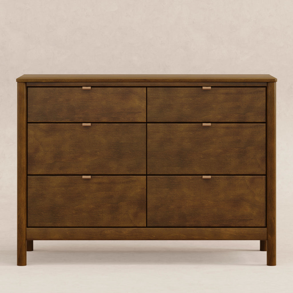 M25616NL,Babyletto,Bondi 6-Drawer Assembled Dresser in Natural Walnut