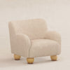 M31903CSG,Babyletto Kids,Swoops Kids Chair in Chai Shearling