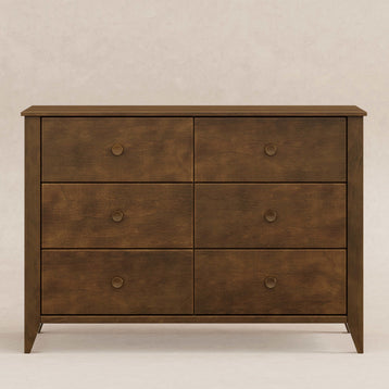 M10326NL,Babyletto,Sprout 6-Drawer Double Dresser in Natural Walnut