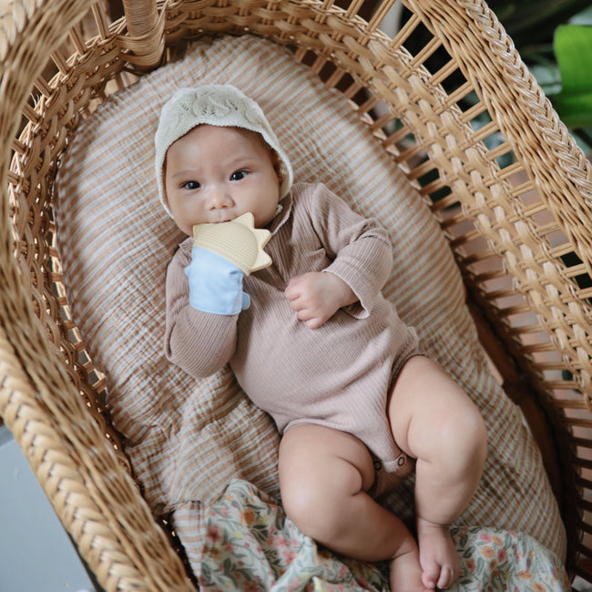 MCS-322, Mushie Extra Soft Muslin Crib Sheet