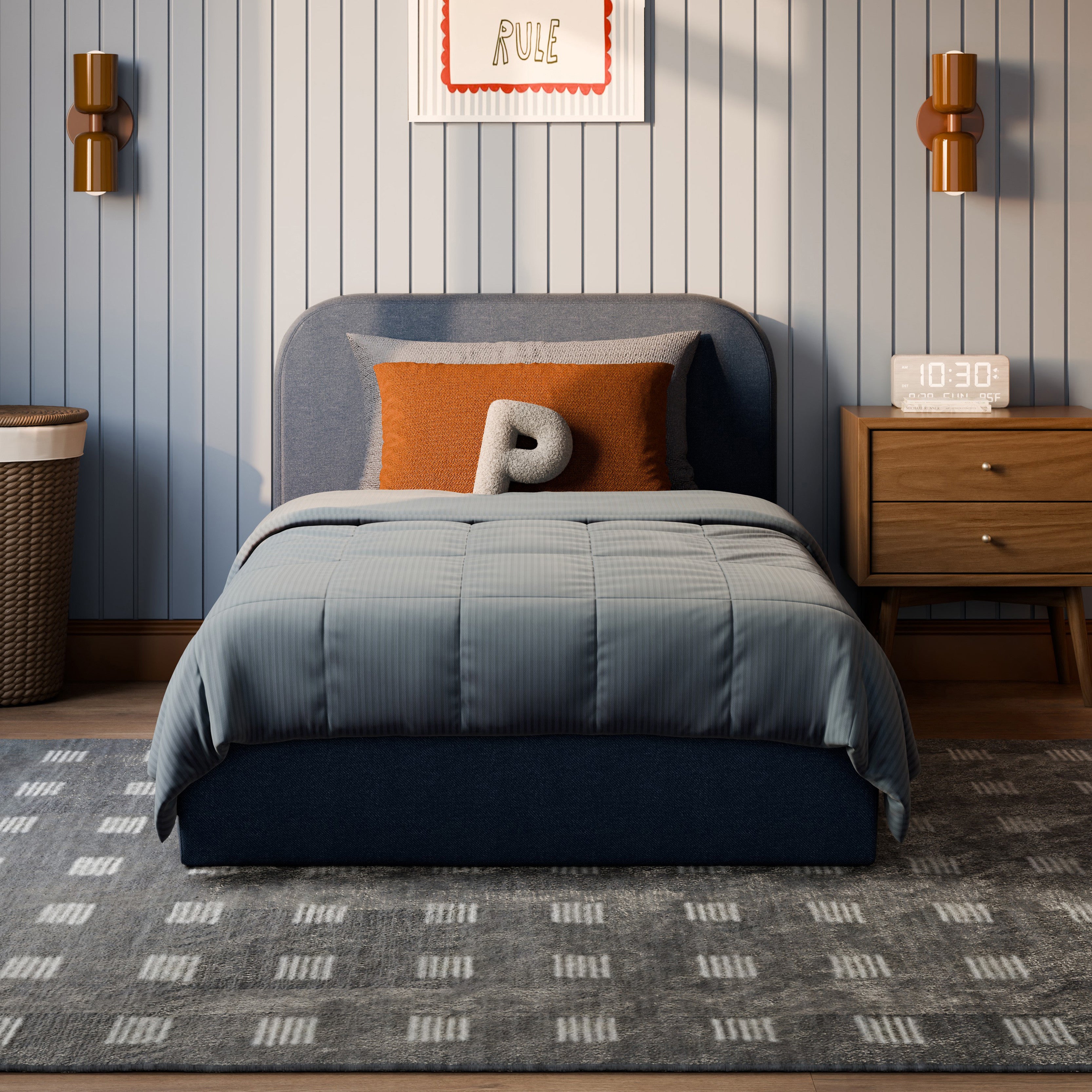 いちごのベッド Babyletto Nara Twin Bed | Stylish Kids Twin Bed