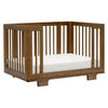 M23401NL,Babyletto,Yuzu 8-in-1 Convertible Crib w/All-Stages Conversion Kits in Natural Walnut