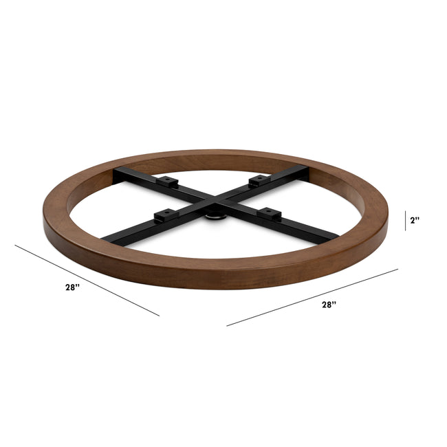 M33459DW,The MDB Family,Glider Base Upgrade in Dark Wood