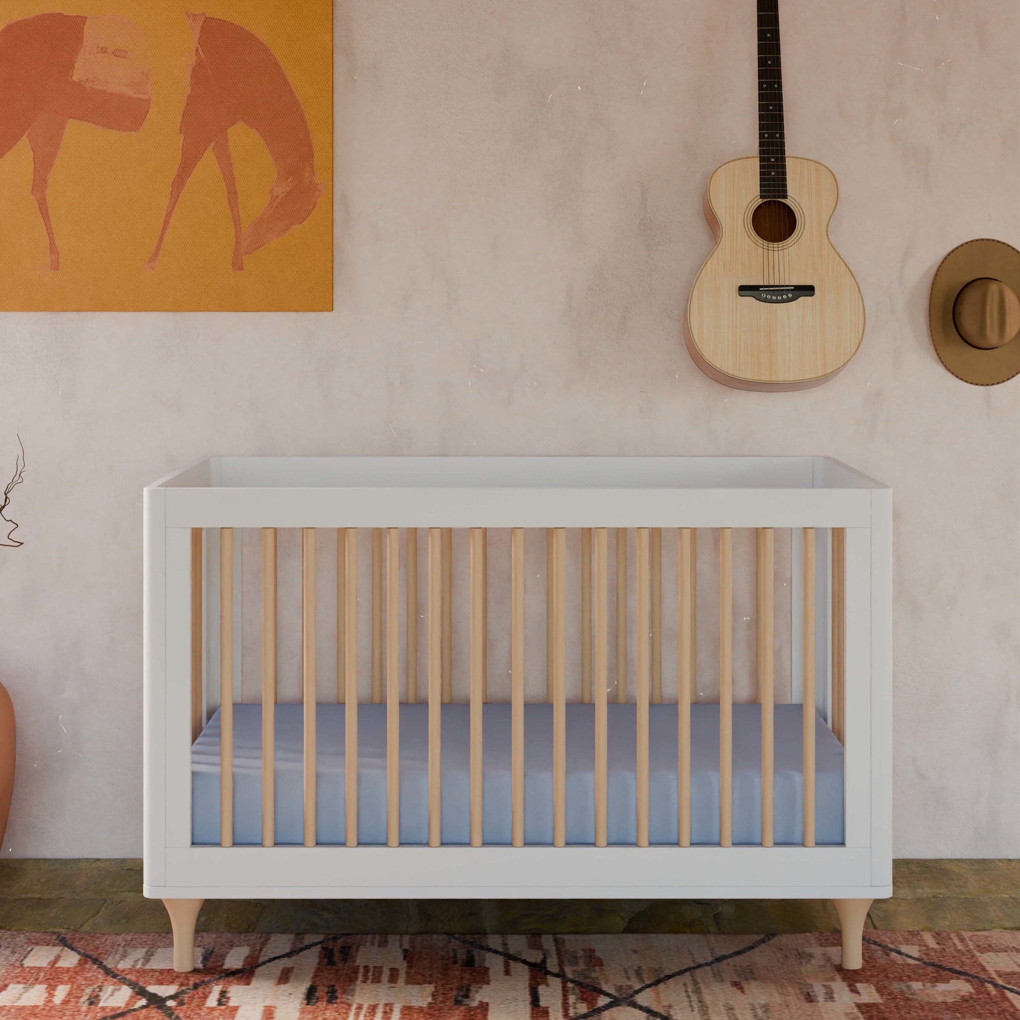 Oxford Baby Briella In Convertible Crib White