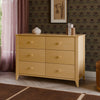 M10326HY,Babyletto,Sprout 6-Drawer Double Dresser in Honey