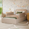 M31399CSG,Babyletto Kids,Upholstered Twin/Full Bed Guardrail in Chai Shearling
