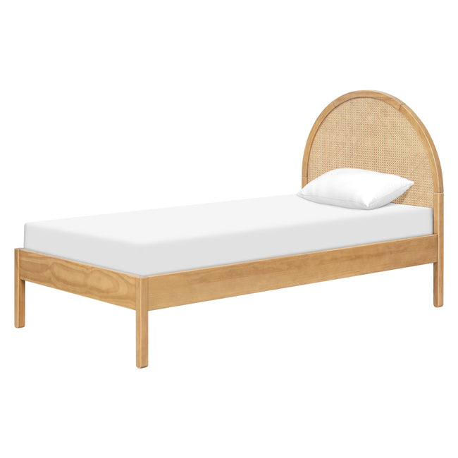 M25969HYNC,Babyletto Kids,Bondi Cane Twin Bed in Honey