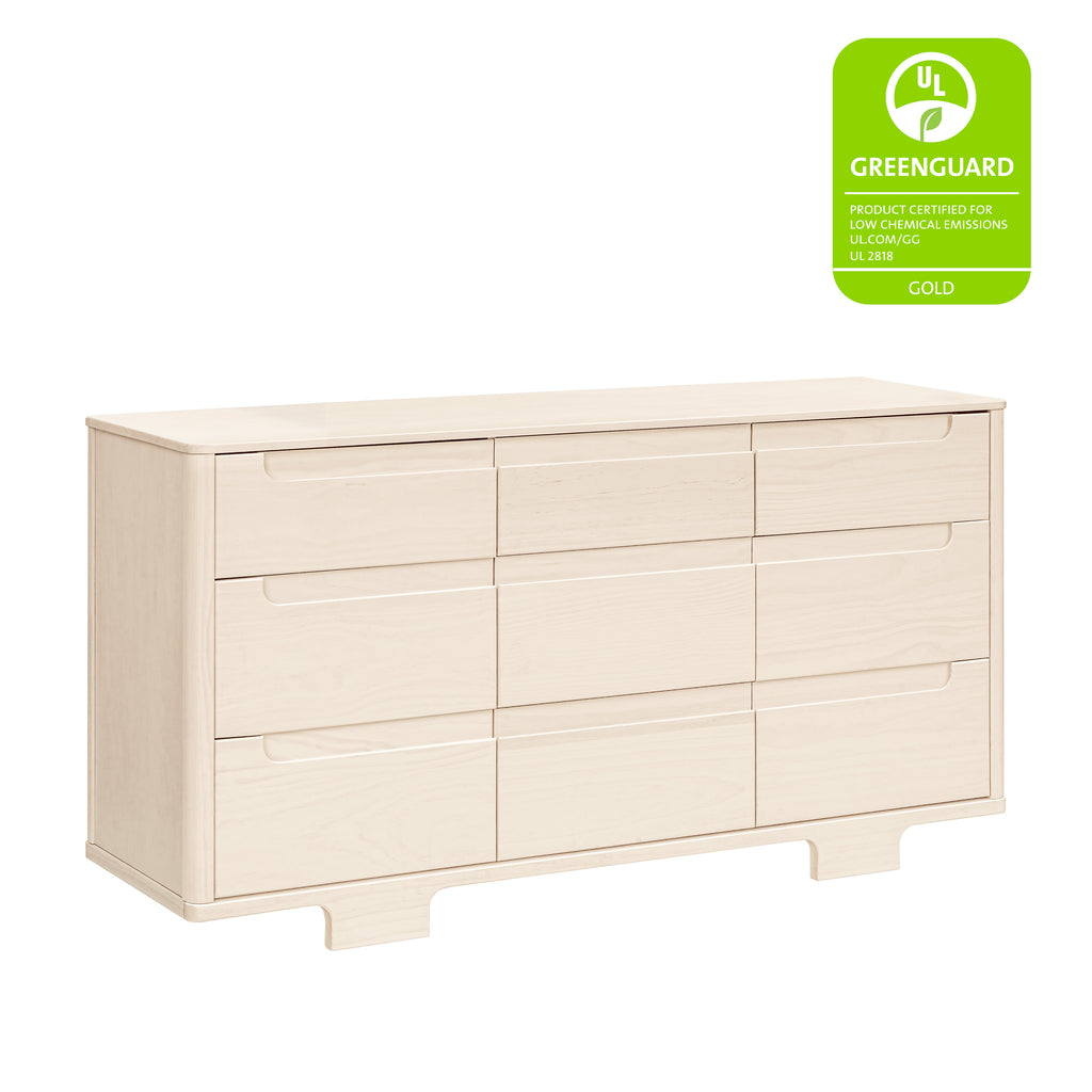 M23428NX,Babyletto,Yuzu 9-Drawer Dresser  Assembled in Washed Natural