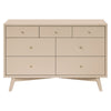 M15916TPE,Babyletto,Palma 7-Drawer Double Dresser  Assembled in Taupe