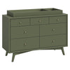 M15916OL,Babyletto,Palma 7-Drawer Double Dresser  Assembled in Olive